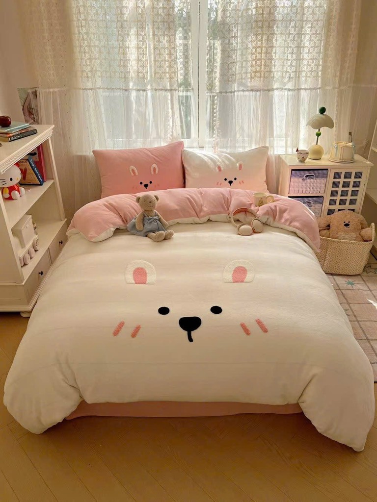 NỈ NHUNG- Set Nỉ Nhung Thêu Nổi ver2 full 8 mẫu