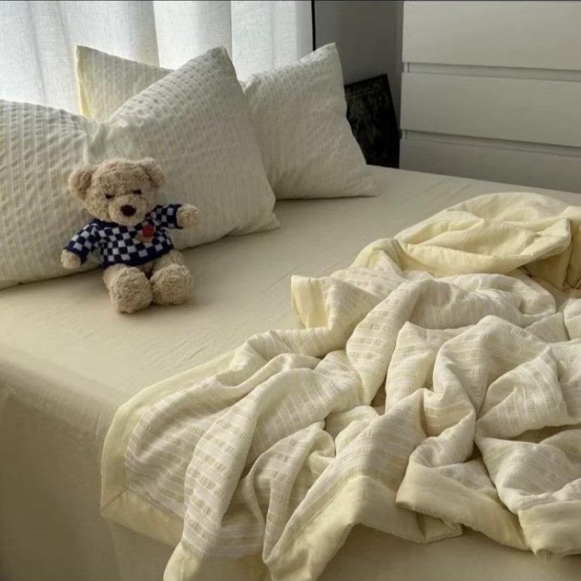 SET CHĂN CHẦN- Set chăn chần dập sọc