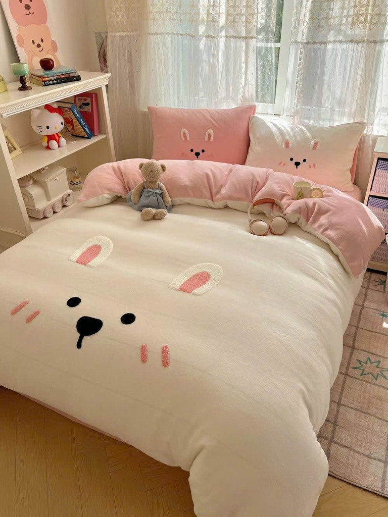 NỈ NHUNG- Set Nỉ Nhung Thêu Nổi ver2 full 8 mẫu