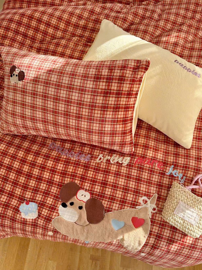 NỈ NHUNG- Set Nỉ Nhung Thêu Nổi Animal full 11 màu