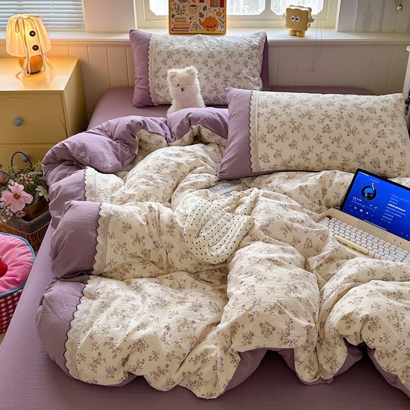 ĐŨI SỢI TRE- Đũi Sợi Tre Mix Ren (mã 92)