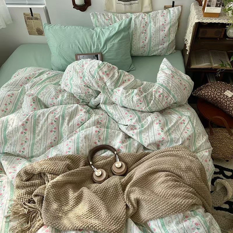 COTTON ĐŨI- Set Cotton Đũi Colorfull Vibes mã 32