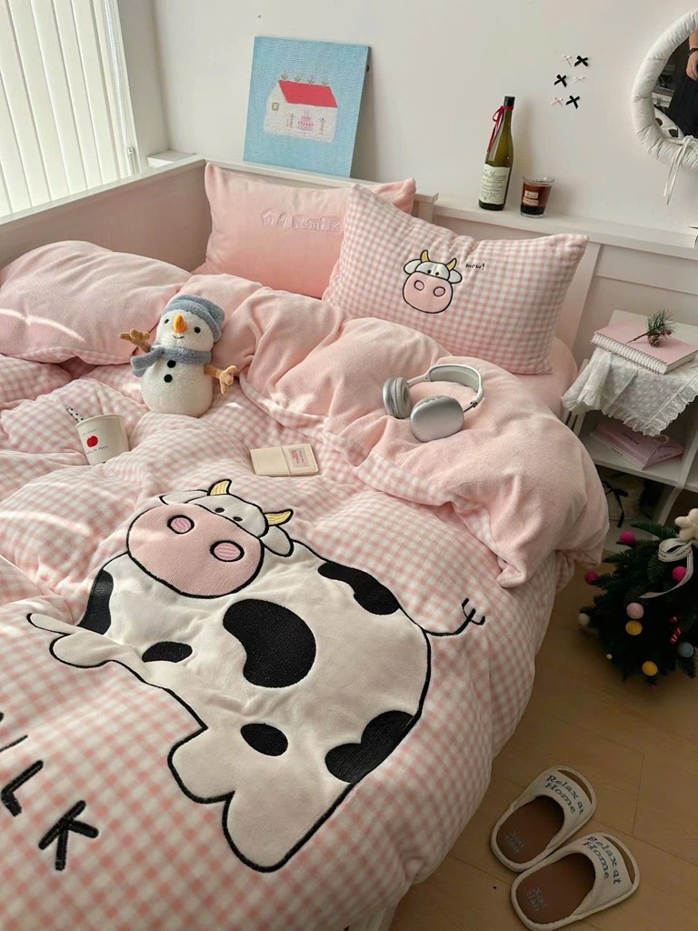 NỈ NHUNG- Set Nỉ Nhung Thêu Nổi Animal