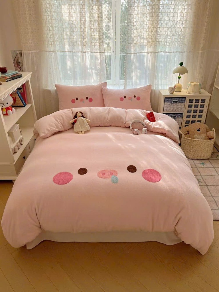 NỈ NHUNG- Set Nỉ Nhung Thêu Nổi ver2 full 8 mẫu