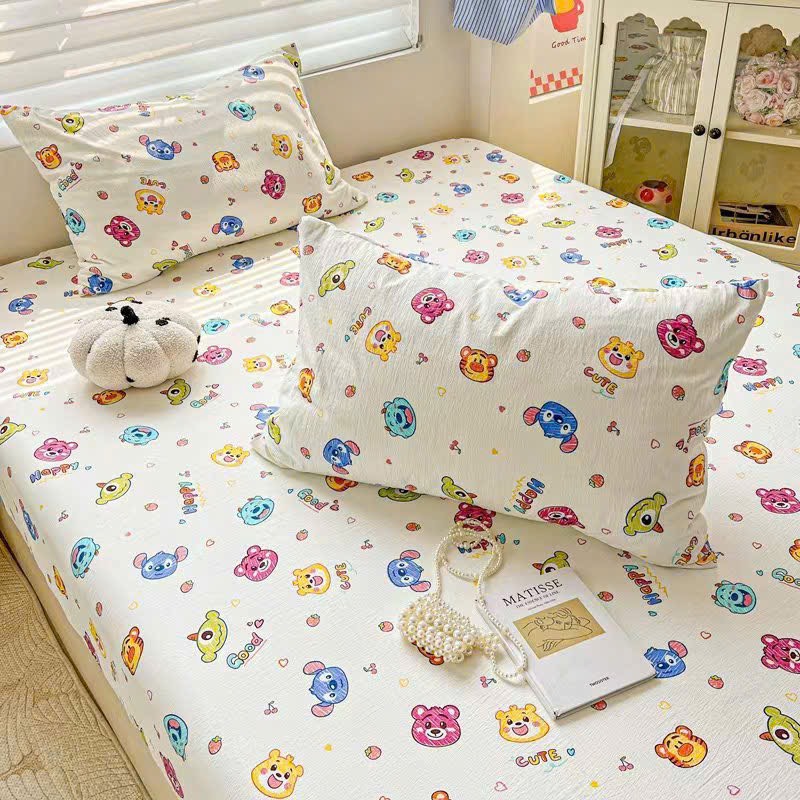 GA GỐI LẺ- Set ga gối lẻ Đũi Sợi Tre Icy