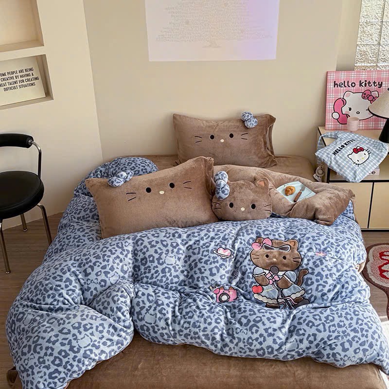 NỈ NHUNG- Set Nỉ nhung thêu nổi Animal