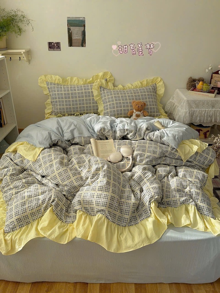 COTTON ĐŨI- Set Cotton đũi viền bèo