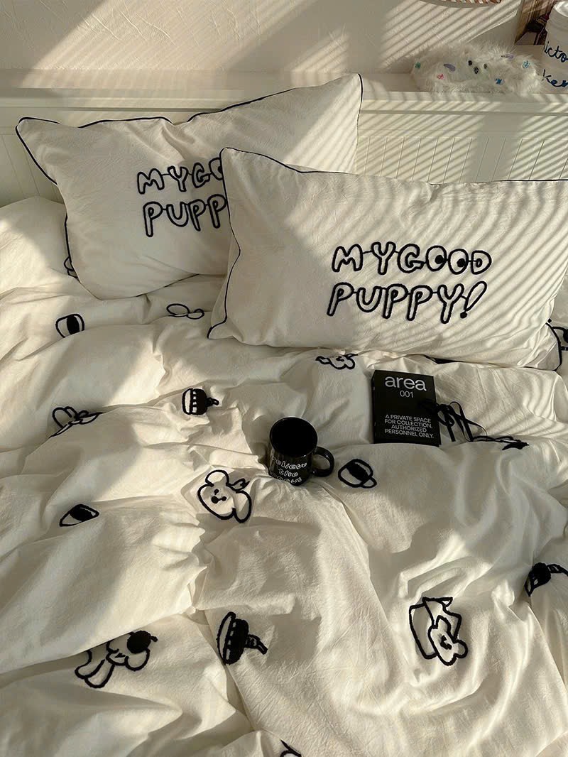 SET CHĂN CHẦN- Set chăn chần cotton đũi thêu