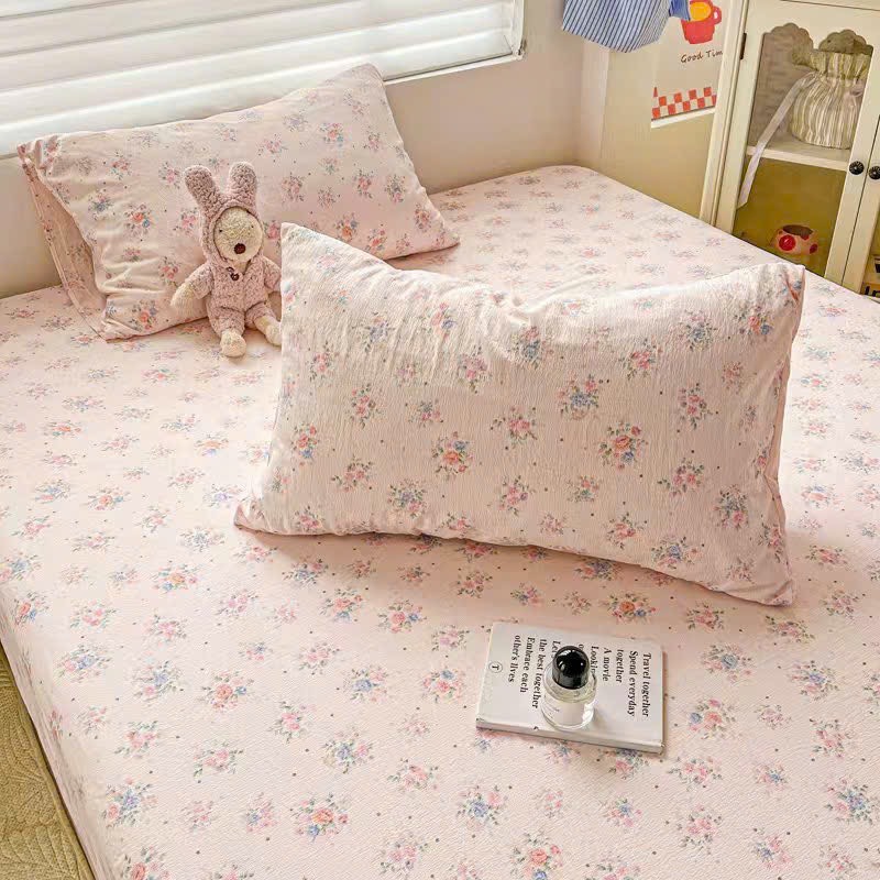 GA GỐI LẺ- Set ga gối lẻ Đũi Sợi Tre Icy