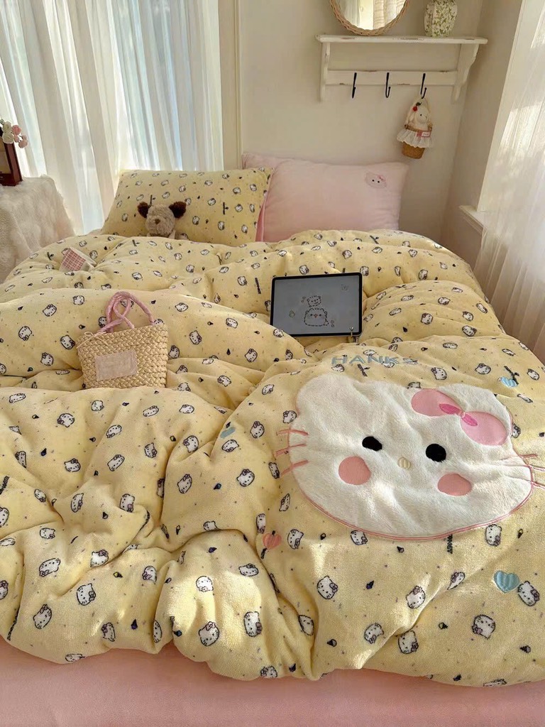 NỈ NHUNG- Set Nỉ Nhung Thêu Nổi Animal full 11 màu