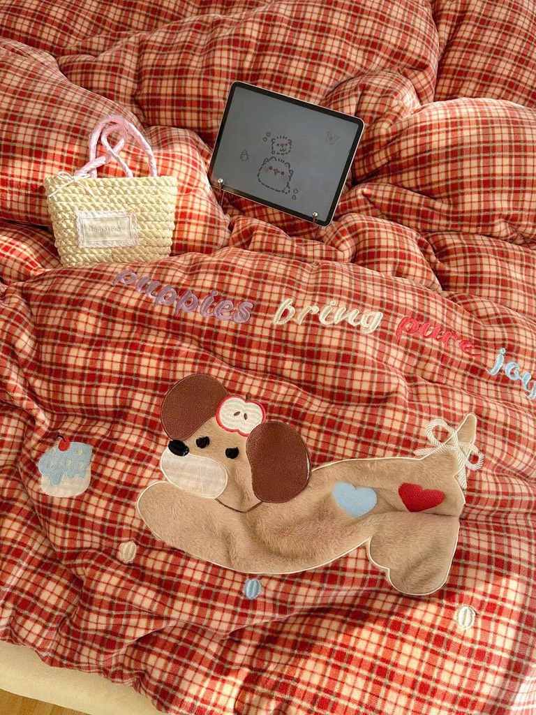 NỈ NHUNG- Set Nỉ Nhung Thêu Nổi Animal full 11 màu