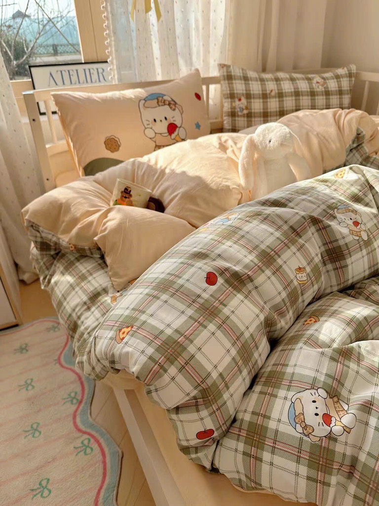 COTTON ĐŨI- Set Cotton Đũi Colorfull Vibes mã 32 (GQ)