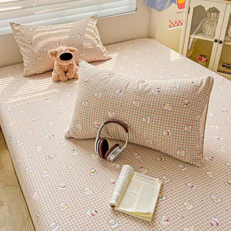 GA GỐI LẺ- Set ga gối lẻ Đũi Sợi Tre Icy