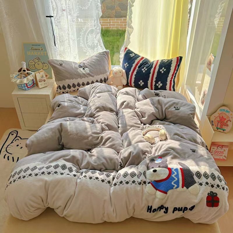 NỈ NHUNG- Set Nỉ Nhung Hoạ tiết thêu