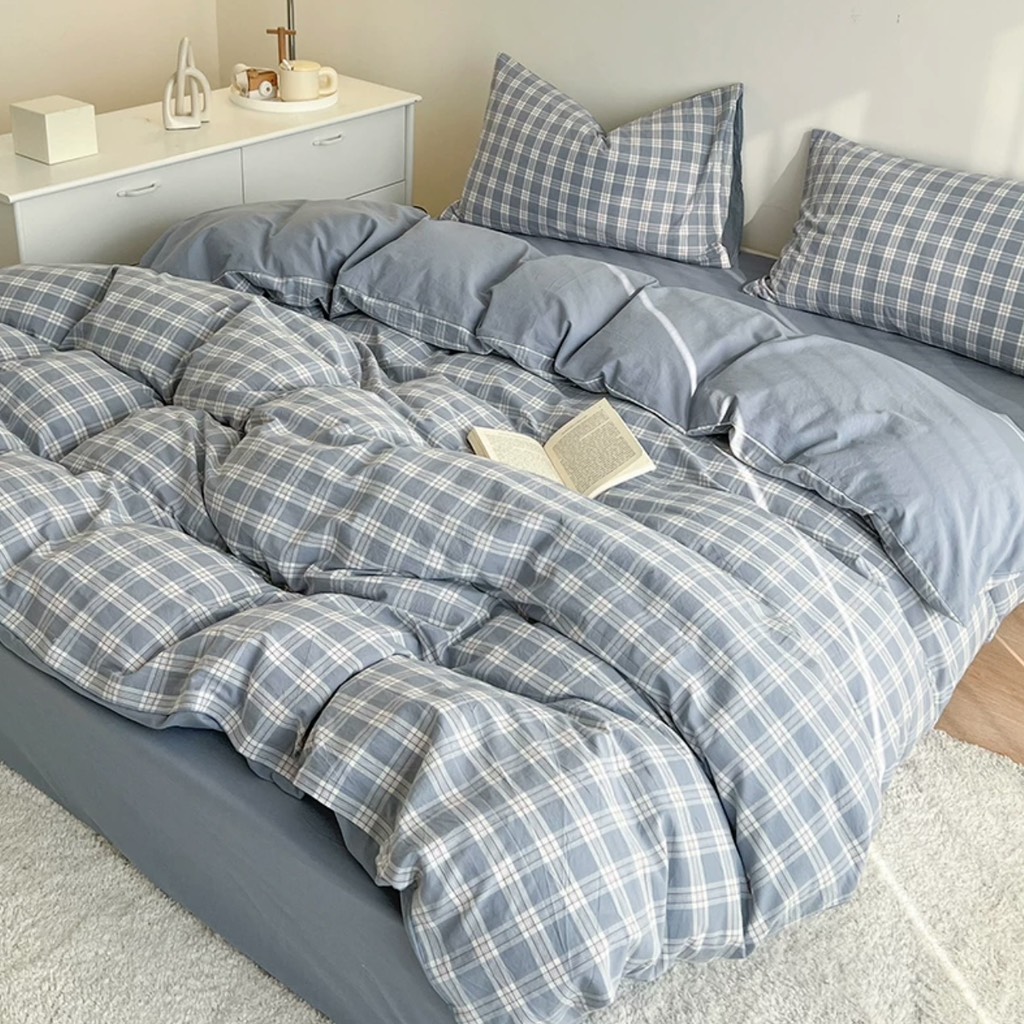 COTTON ĐŨI- kẻ/caro mã 12 (riêng QH)