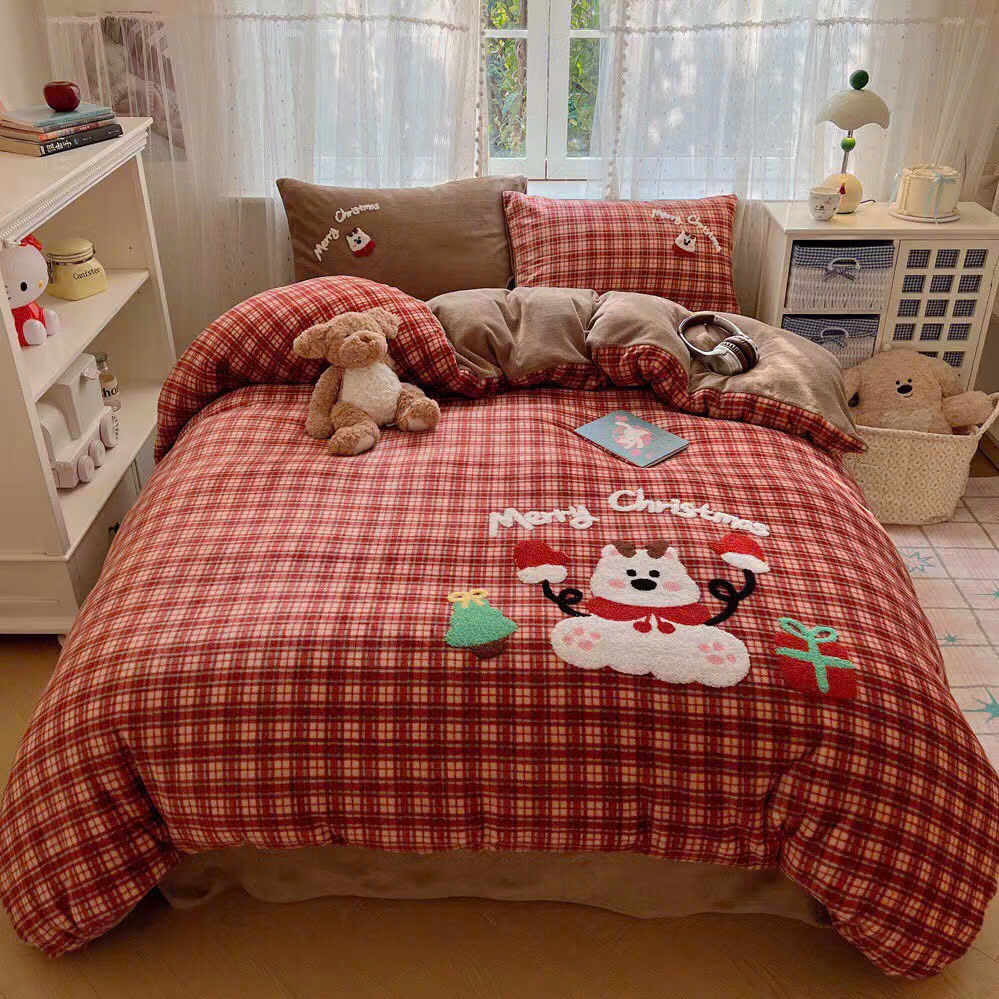 NỈ NHUNG- Set Nỉ Nhung Thêu Nổi Animal full 11 màu