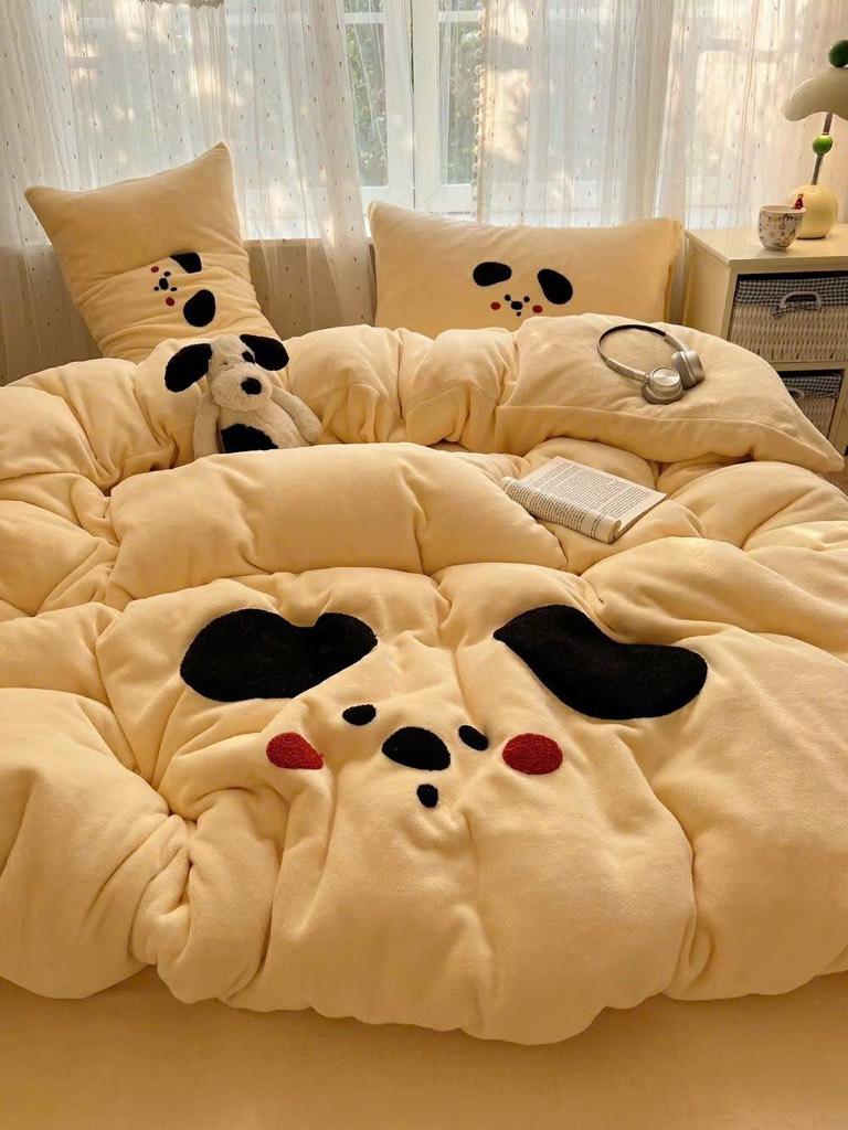 NỈ NHUNG- Set Nỉ Nhung Thêu Nổi ver2 full 8 mẫu