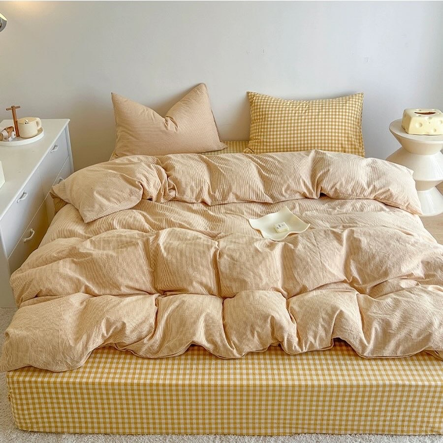 COTTON ĐŨI- kẻ/caro mã 12 (riêng QH)