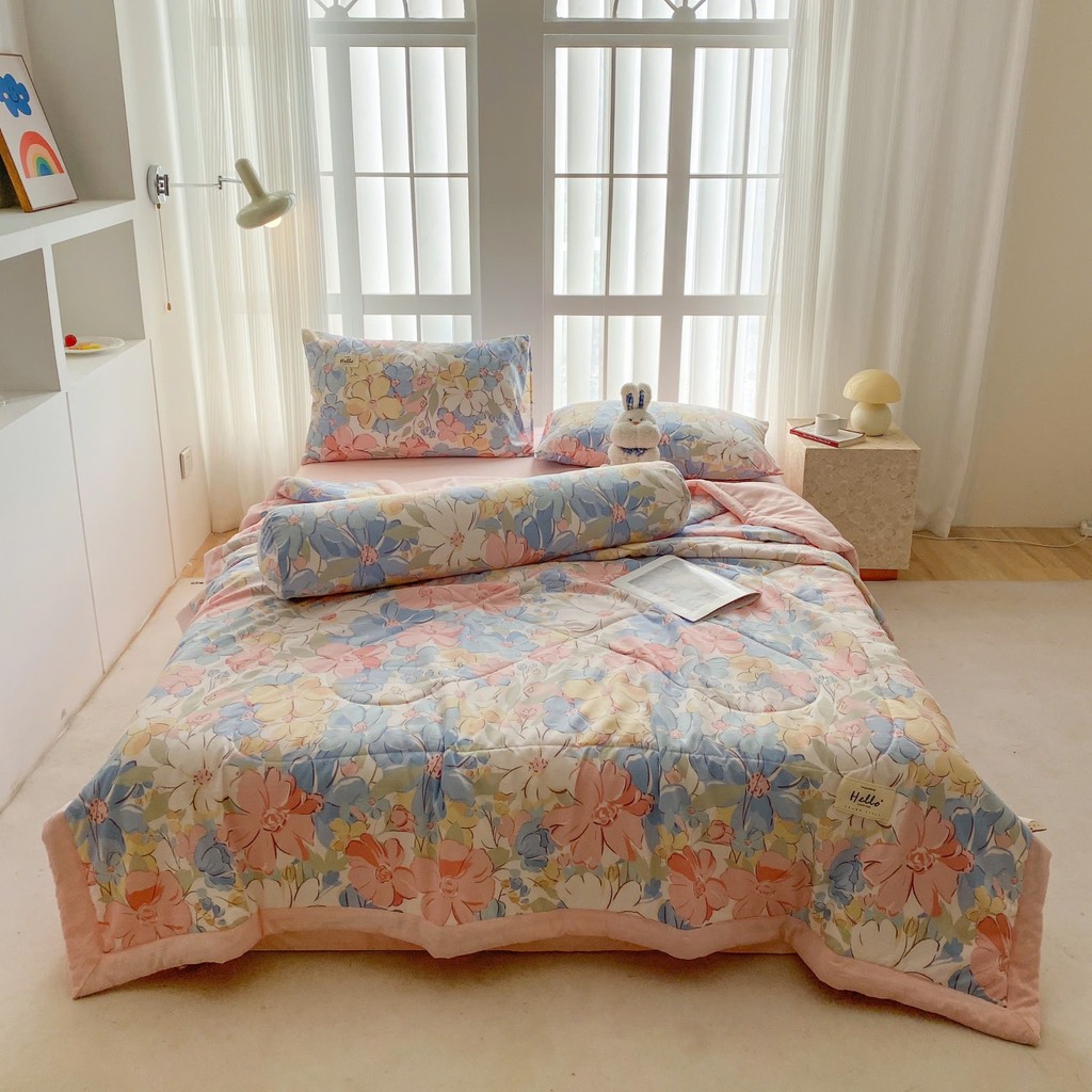 SET CHĂN CHẦN- Set chăn chần 5 món (new)