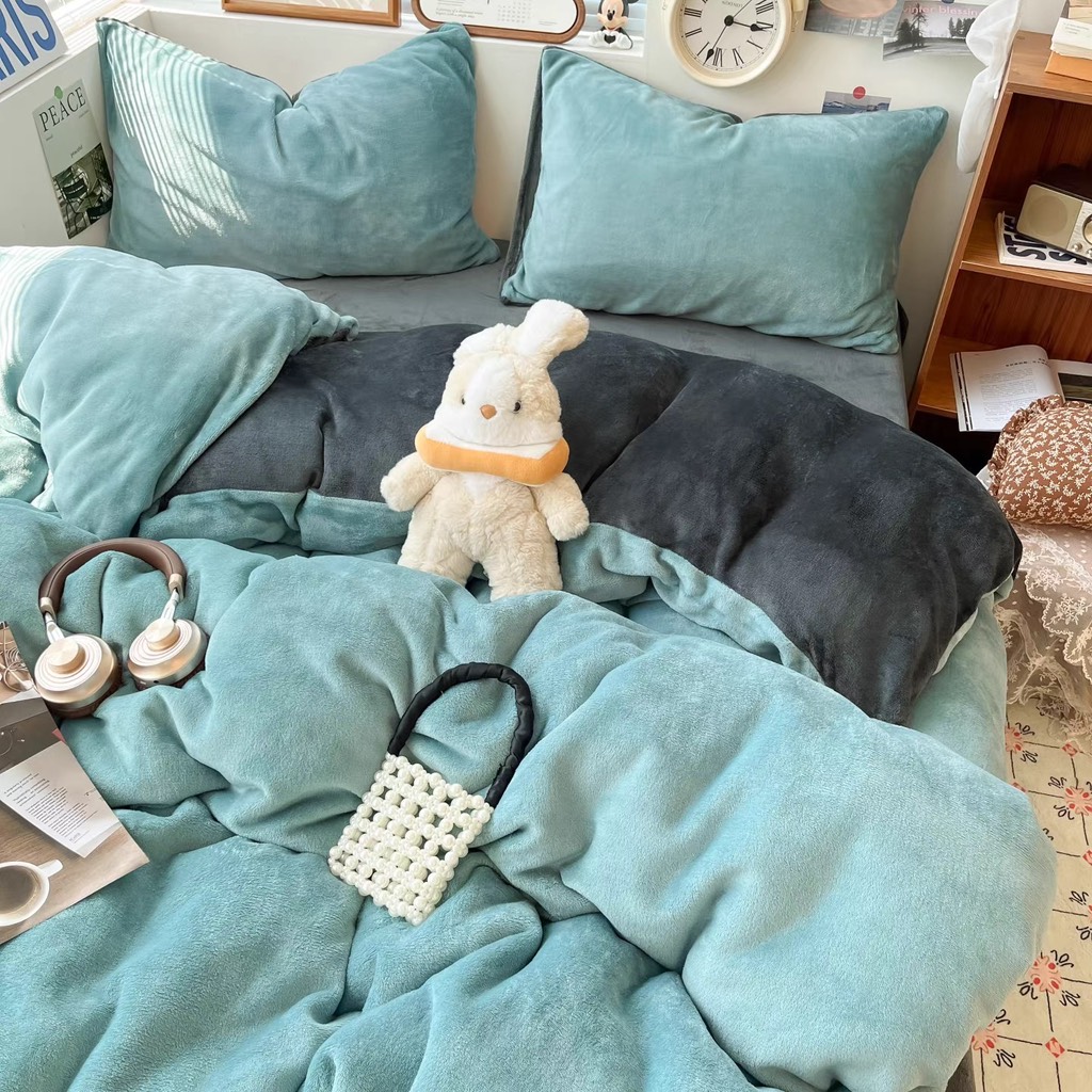 NỈ NHUNG- Nỉ nhung mịn Basic trơn