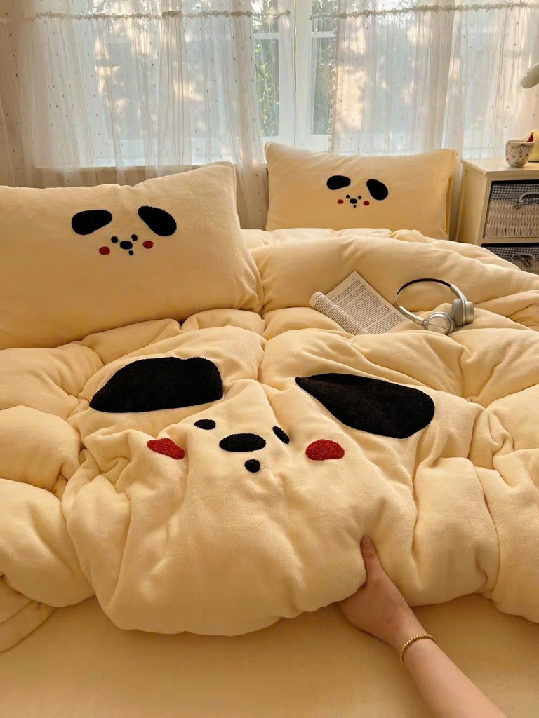 NỈ NHUNG- Set Nỉ Nhung Thêu Nổi ver2 full 8 mẫu