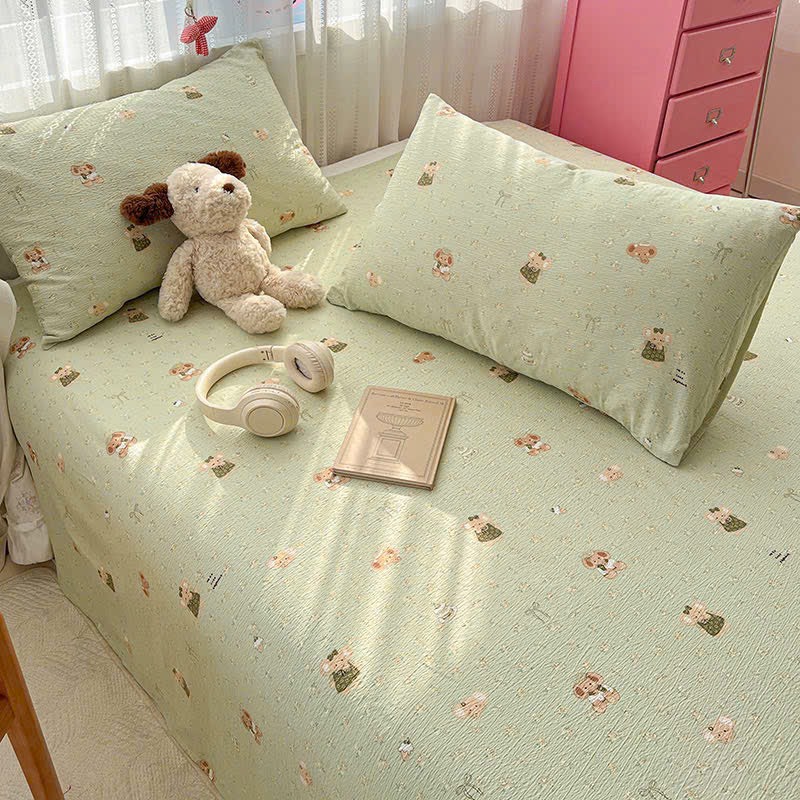 GA GỐI LẺ- Set ga gối lẻ chất liệu Đũi sợi tre (mẫu mới)