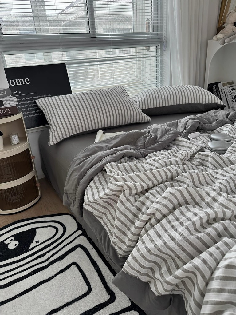 SET CHĂN CHẦN- Set chăn chần dập sọc