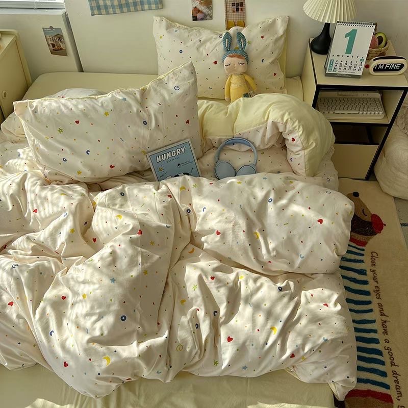 COTTON ĐŨI- Set Cotton Đũi Colorfull Vibes mã 32