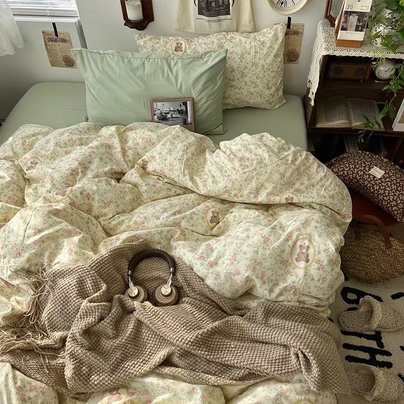 COTTON ĐŨI- Set Cotton Đũi Colorfull Vibes mã 32