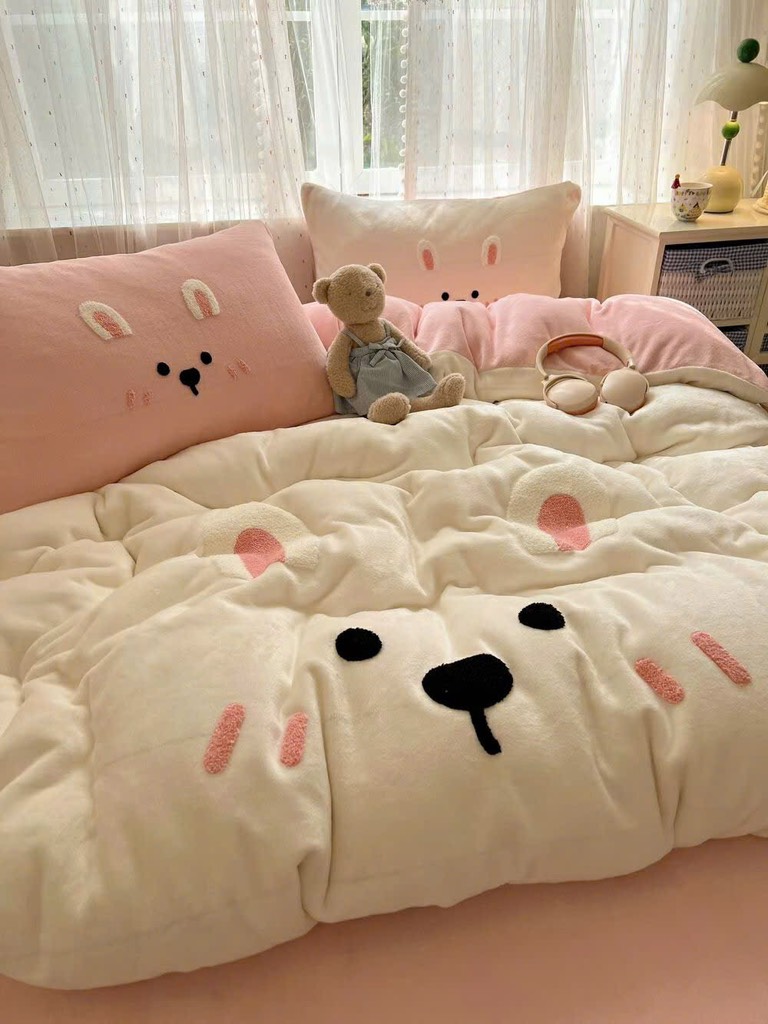 NỈ NHUNG- Set Nỉ Nhung Thêu Nổi ver2 full 8 mẫu