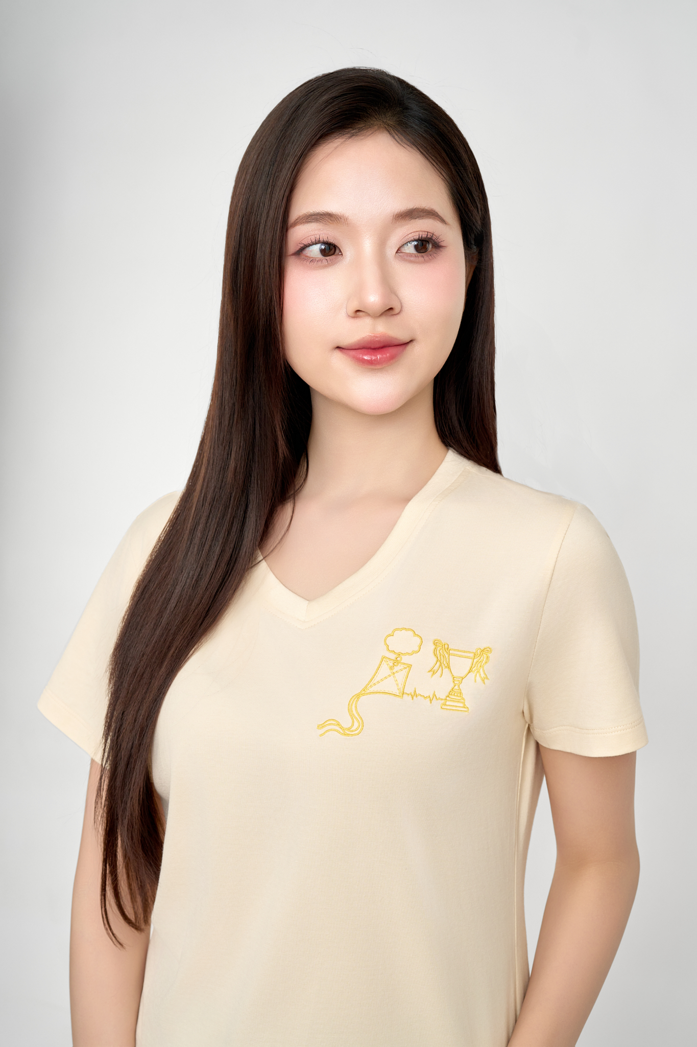 Áo Thun Nữ Bamboo Cổ Tim Cao Cấp Mềm Mịn