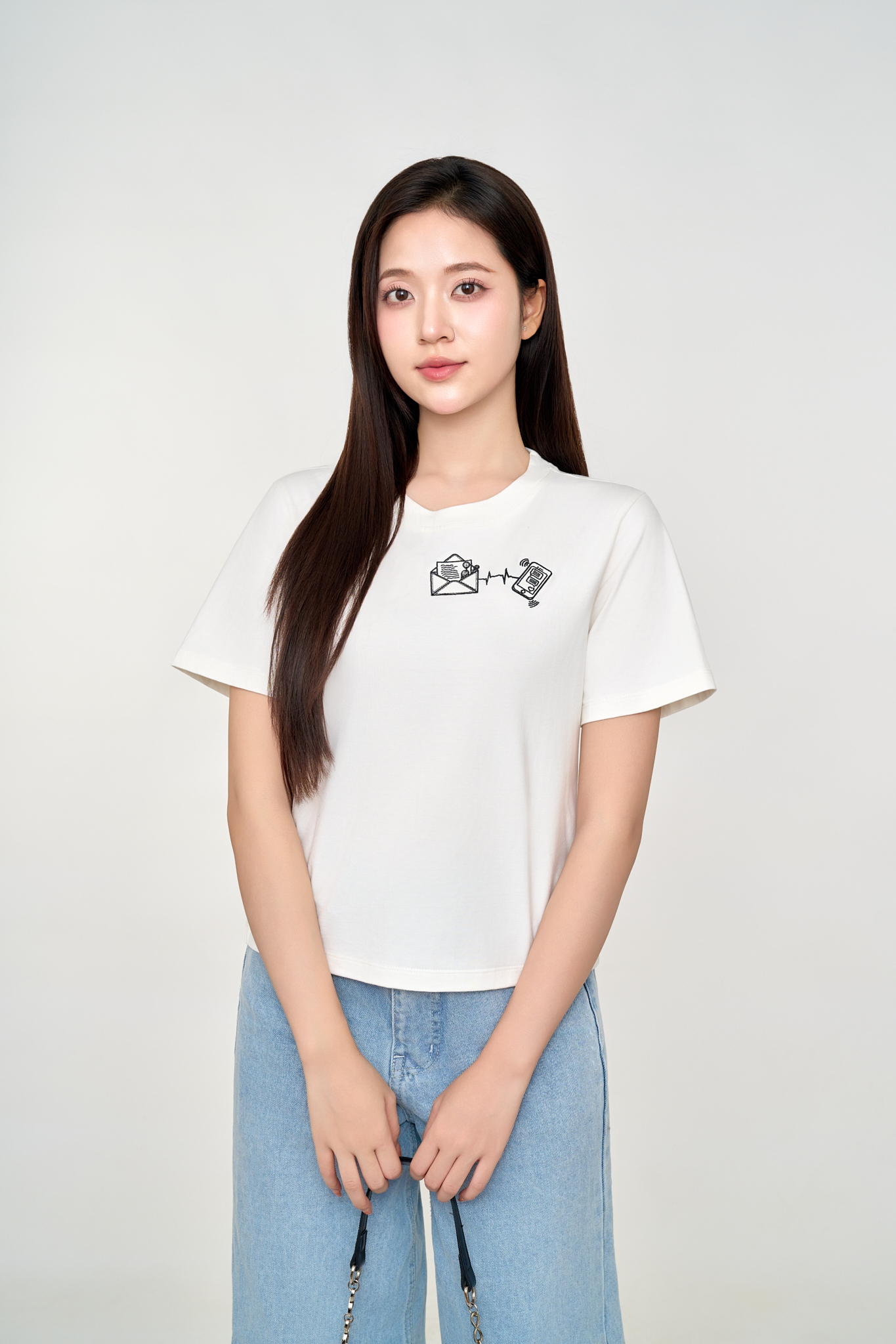 Áo Thun Nữ Bamboo Cổ Tròn Ngắn Tay Mềm Mịn