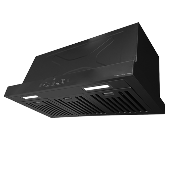 Máy hút mùi Turbo X-350D - Âm tủ thế hệ mới - Cảm biến vẫy tay