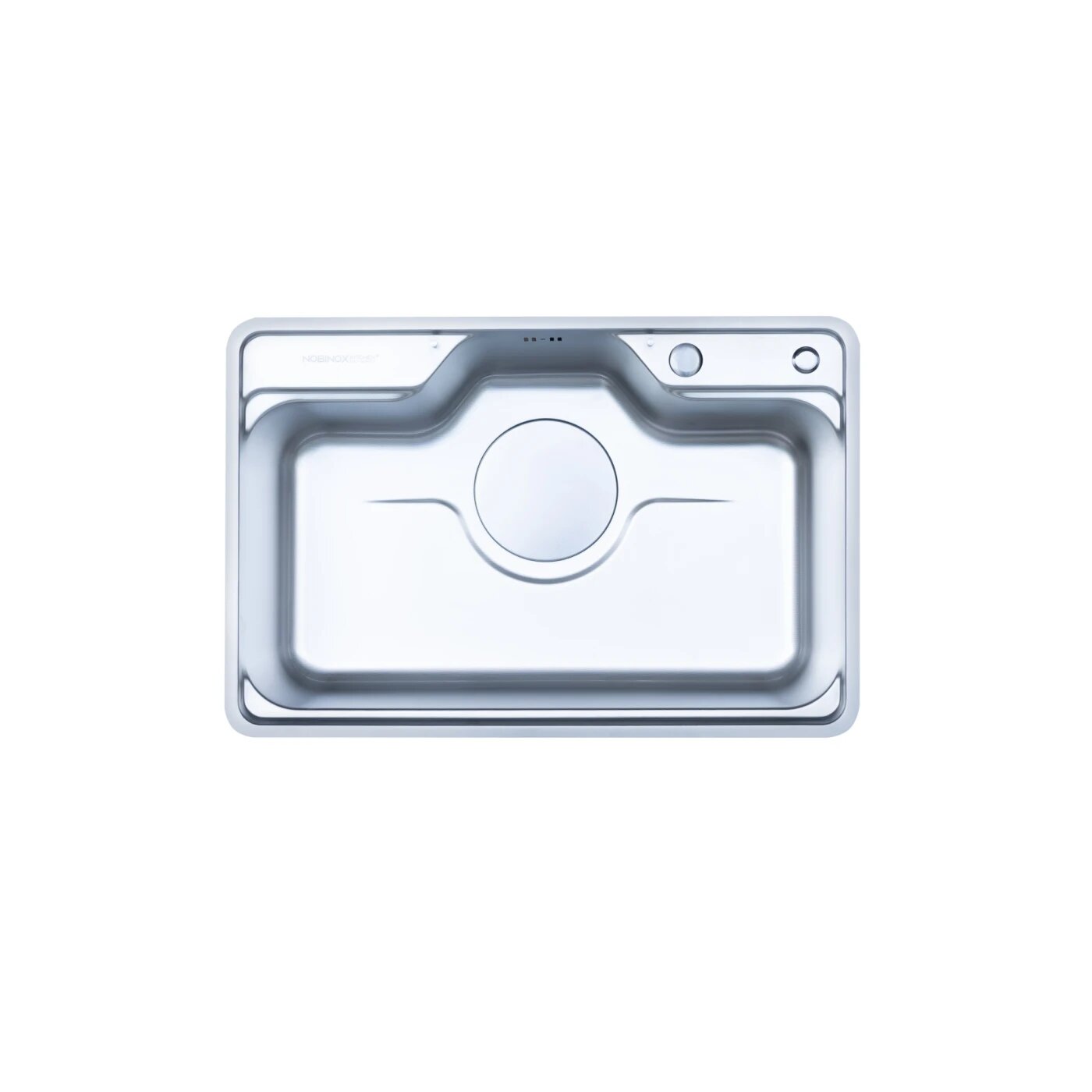 Chậu rửa bát 1 hố Nobinox Liken NL724D Vân Linen