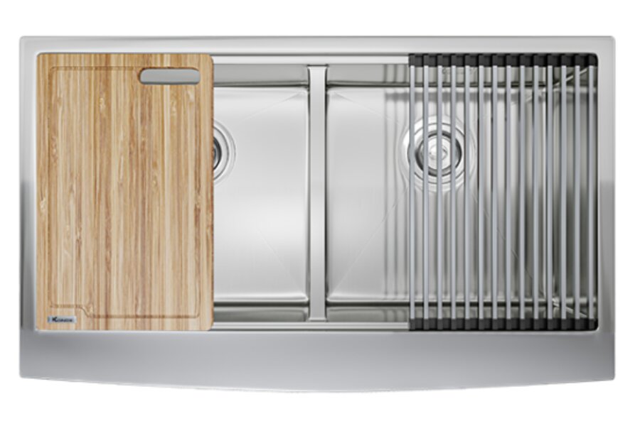 Chậu rửa bát Konox KN8751DA Curve