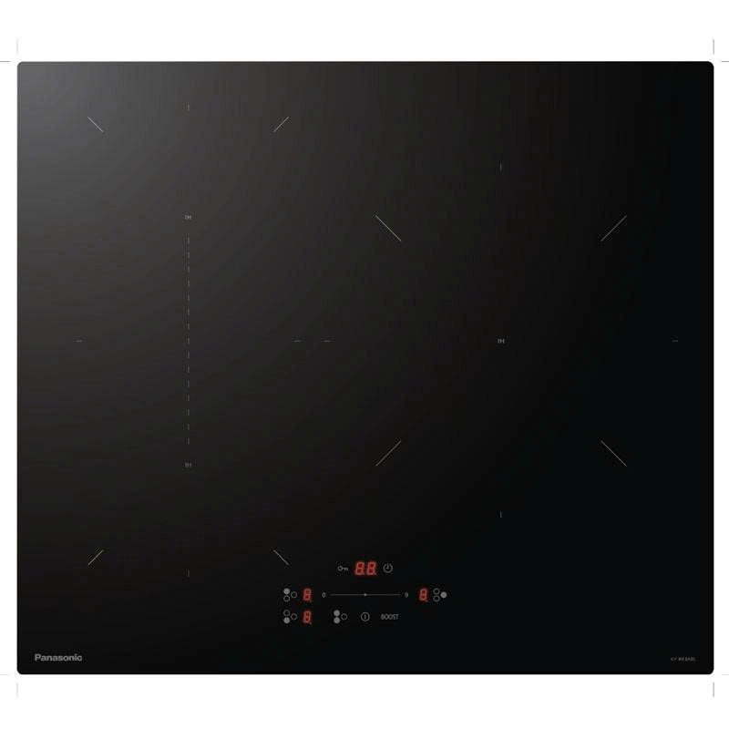 Bếp từ ba Panasonic KY-R63ABLYUE - 7400W - Vùng nấu linh hoạt
