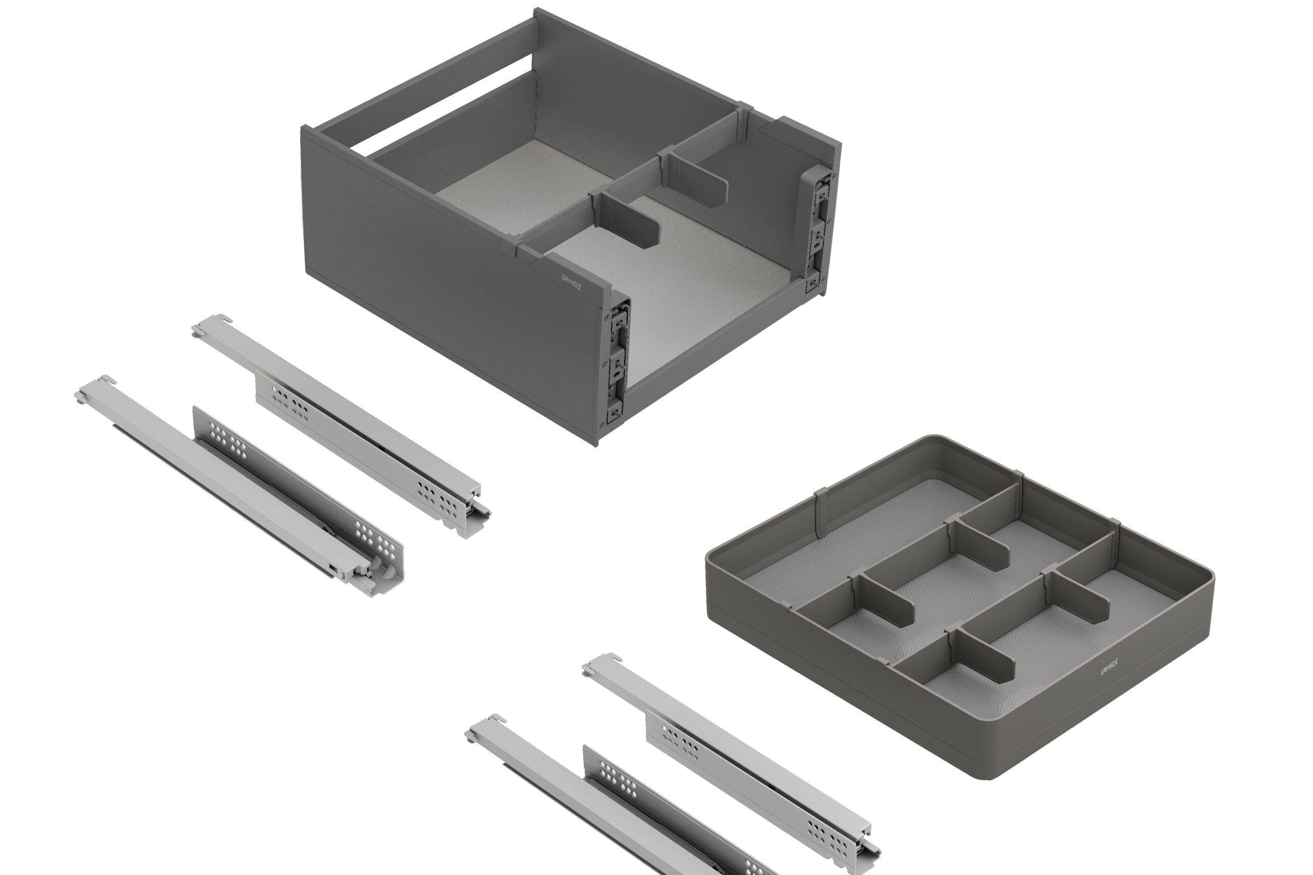 Giá Gia Vị 3 Tầng GrandX Titanium XS.40MT1