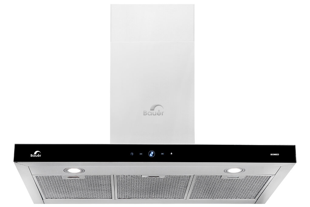 Máy Hút Mùi Bauer BC 90ED - Chữ T gắn tường 1500m3/h
