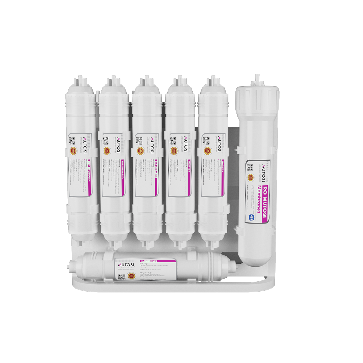 Máy Lọc Nước Để Gầm Mutosi MP-U1368