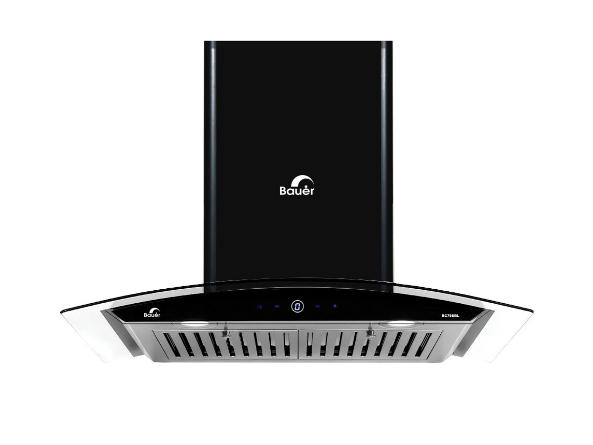 Máy Hút Mùi Bauer BC 70SBL - Kính cong