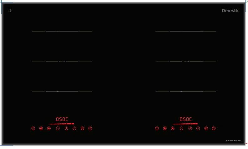 Bếp từ đôi Dmestik TL 2055DKI