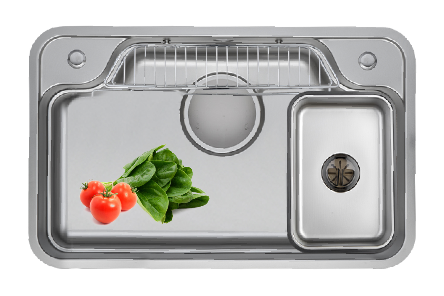 Chậu rửa bát GrandX GX8050JP Hikari - Size Lớn 800mm, Inox 304