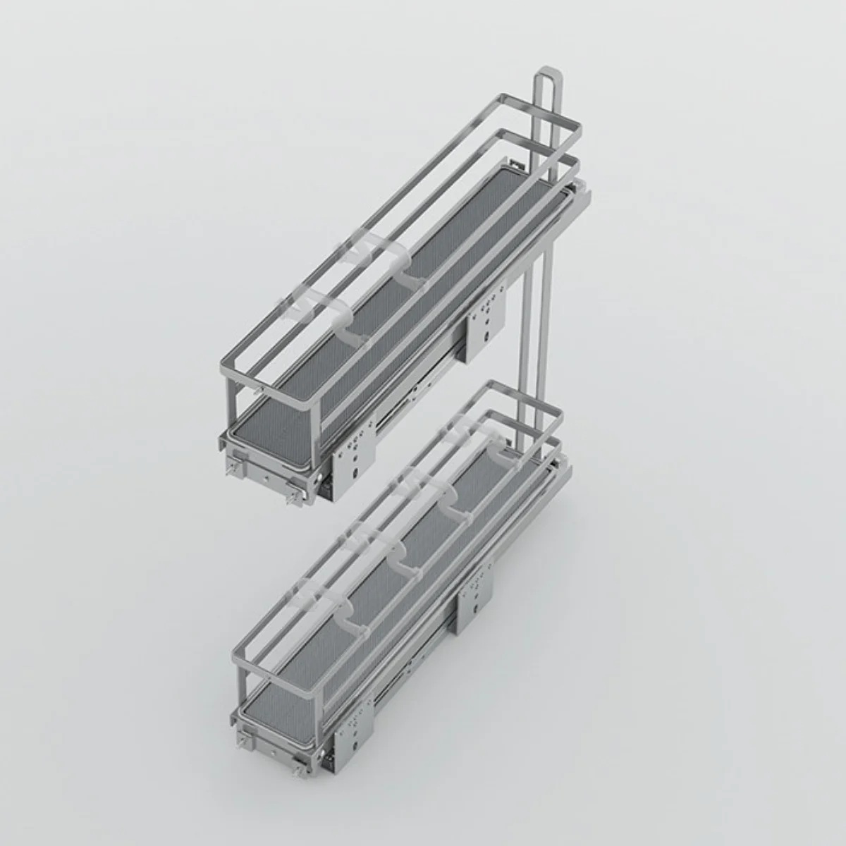 Bộ rổ gia vị Hafele OMERO 549.20.841 - Kích thước 200mm - Lắp phải