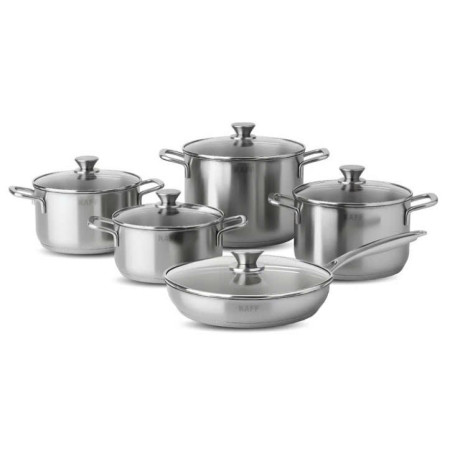 Bộ Nồi Inox KAFF KF-ST005FR 5 Món 9 Chi Tiết