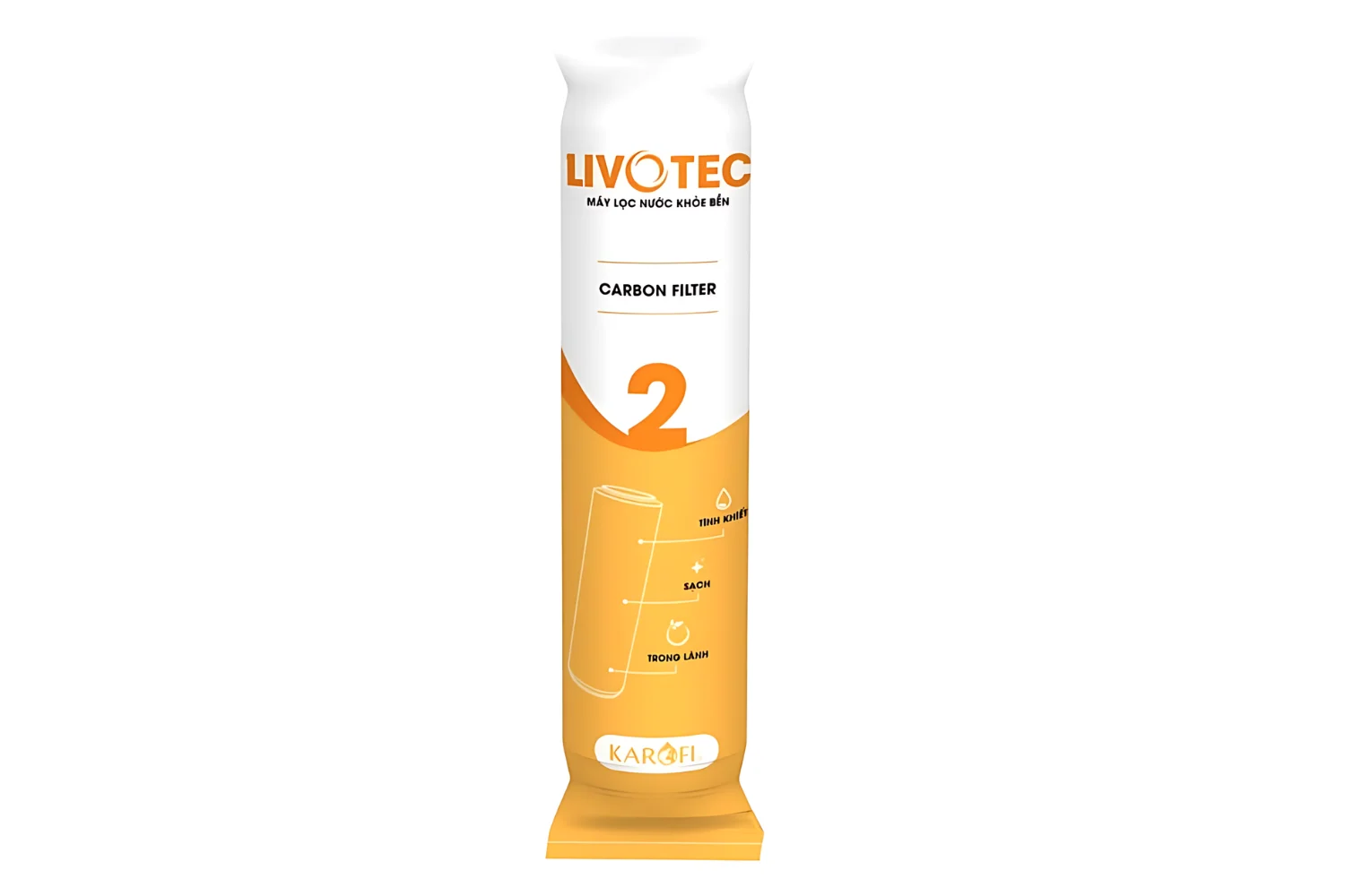 Lõi OCB 10 trắng LIVOTEC (MCPP) (Lõi số 2)