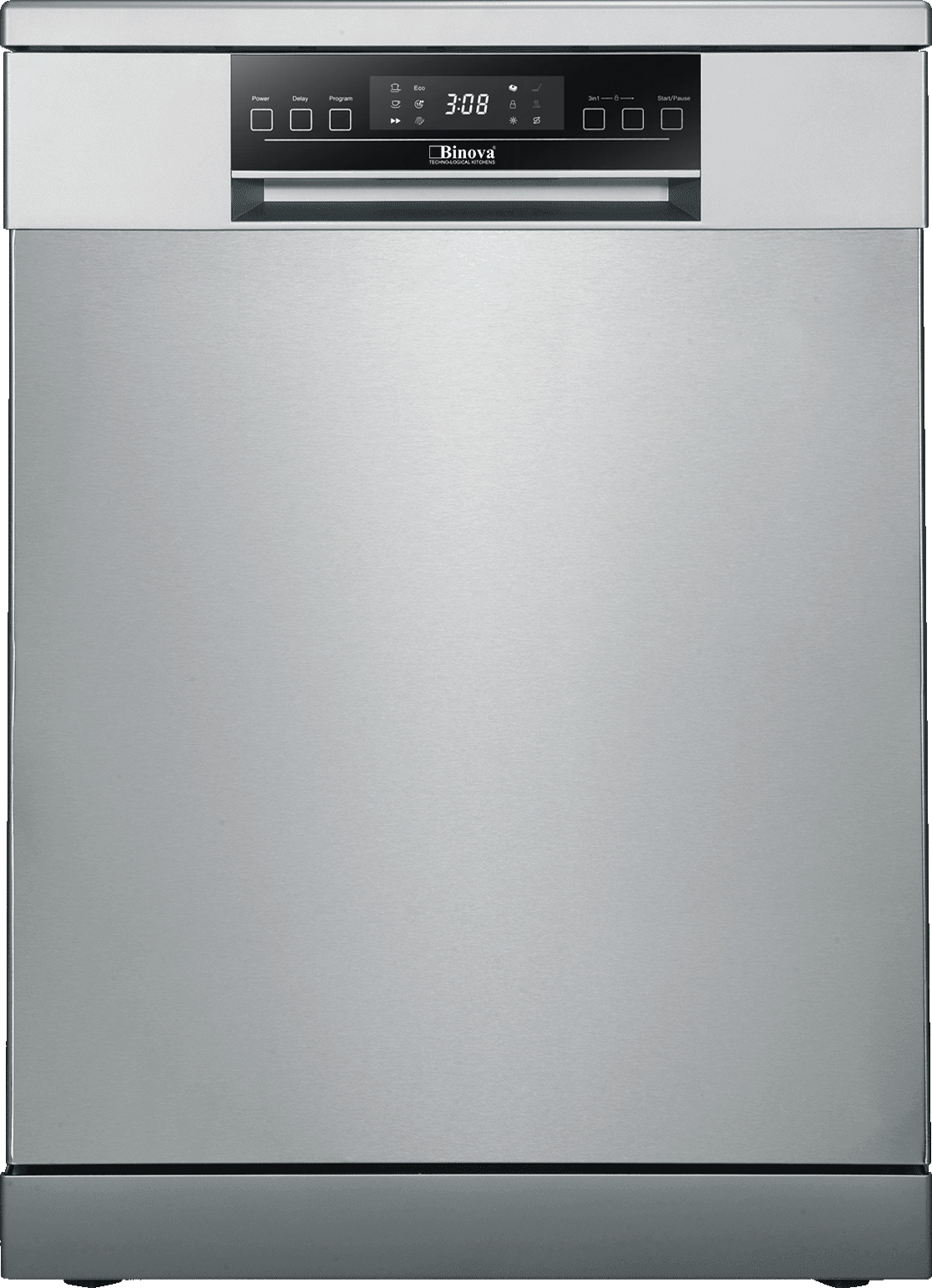 Máy rửa bát Binova BI-1102DWS 14 bộ, sấy Turbo FanDrying