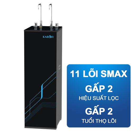 Máy Lọc Nước Nóng Nguội Karofi KAH-D18 11 Lõi Smax Hydro-ion Kiềm