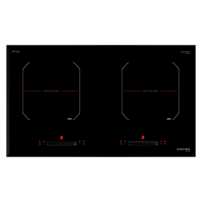 Bếp từ đôi KOCHER DI-222 - Nhập khẩu Malaysia - Tính năng Pause