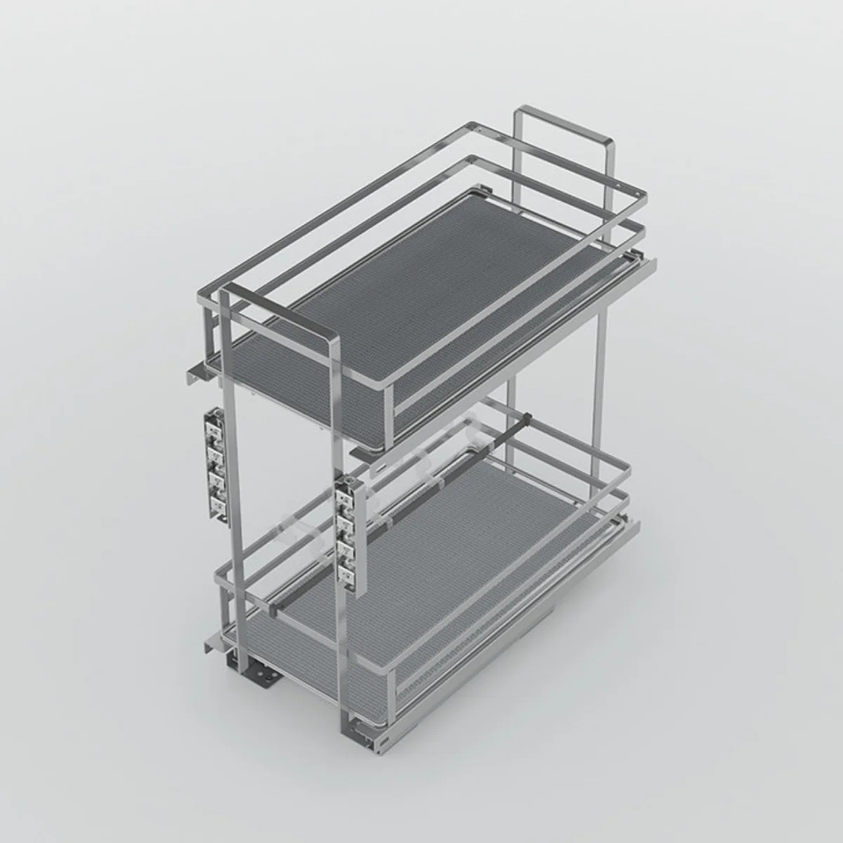 Rổ gia vị đa năng Hafele OMERO 549.20.825 | Tủ 400mm Sơn Nano