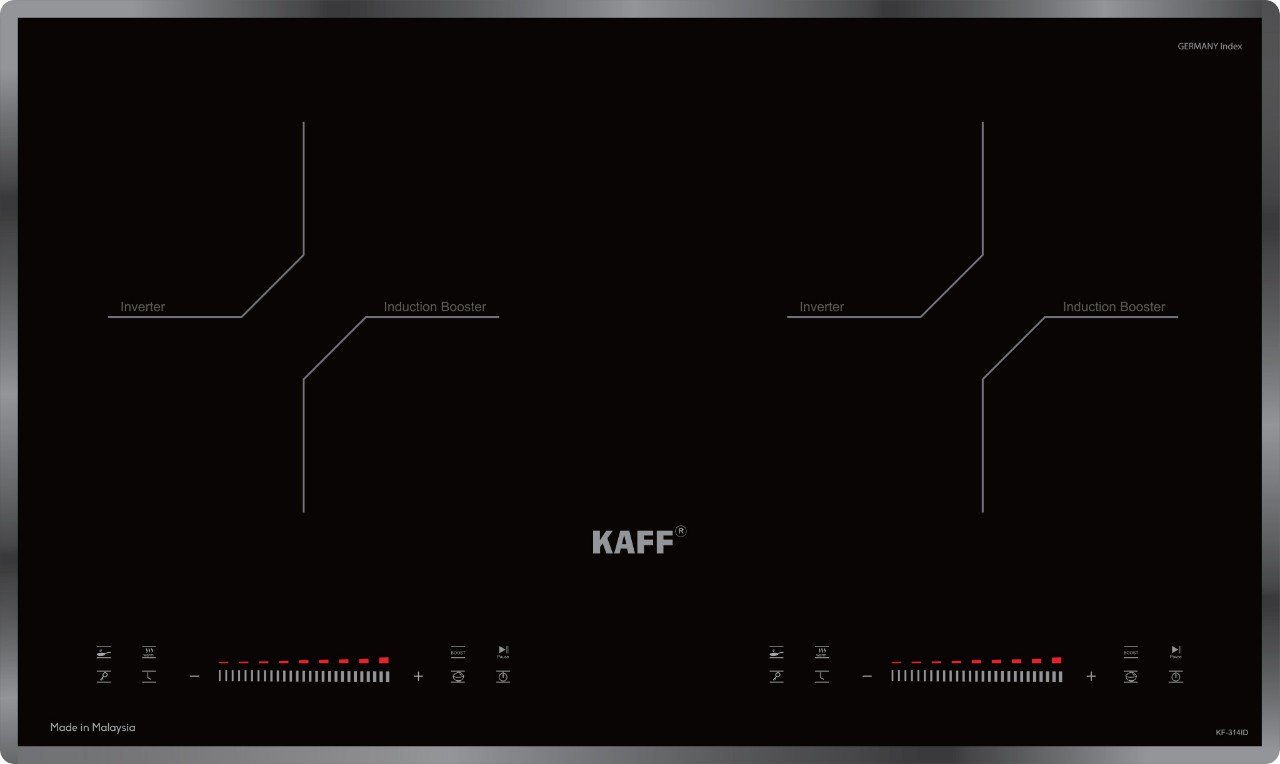 Bếp từ đôi KAFF KF-314ID - Made in Malaysia